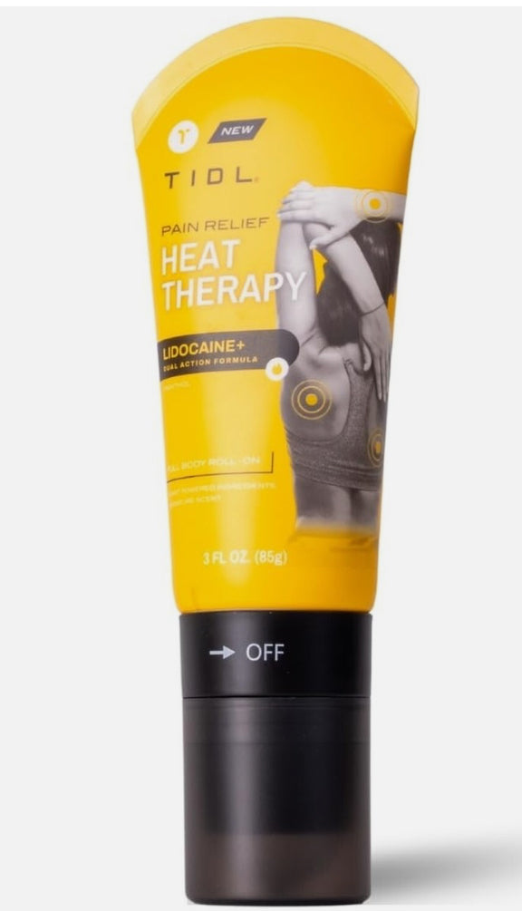 TIDL heat therapy roll on