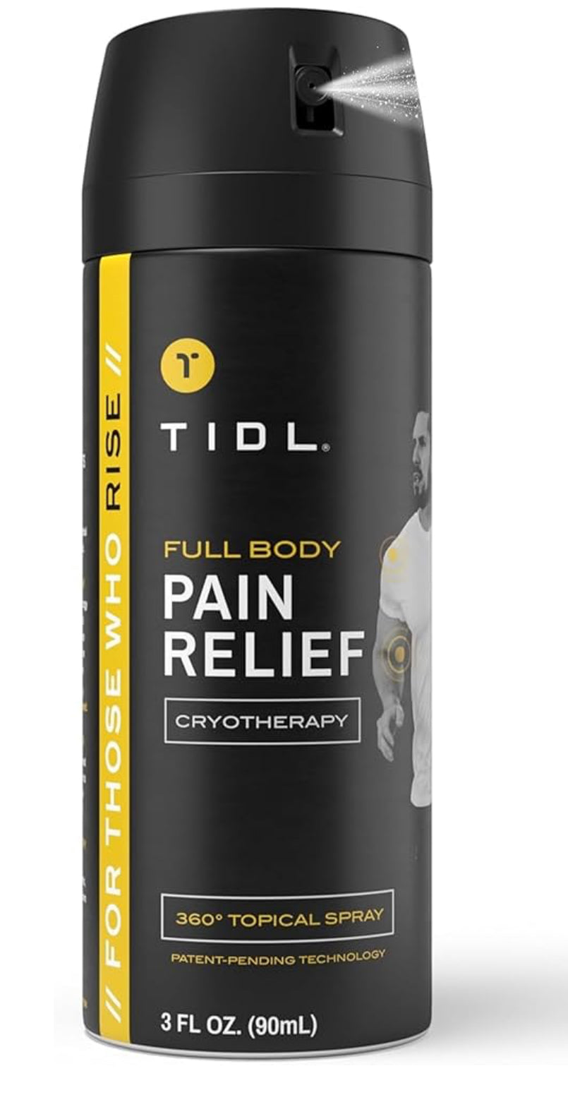 TIDL original Cryotherapy pain, relief spray